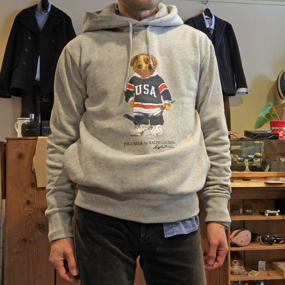 RALPH LAUREN/POLO BEAR HOODED SWEAT/19,440/R-2-307 | thing sting