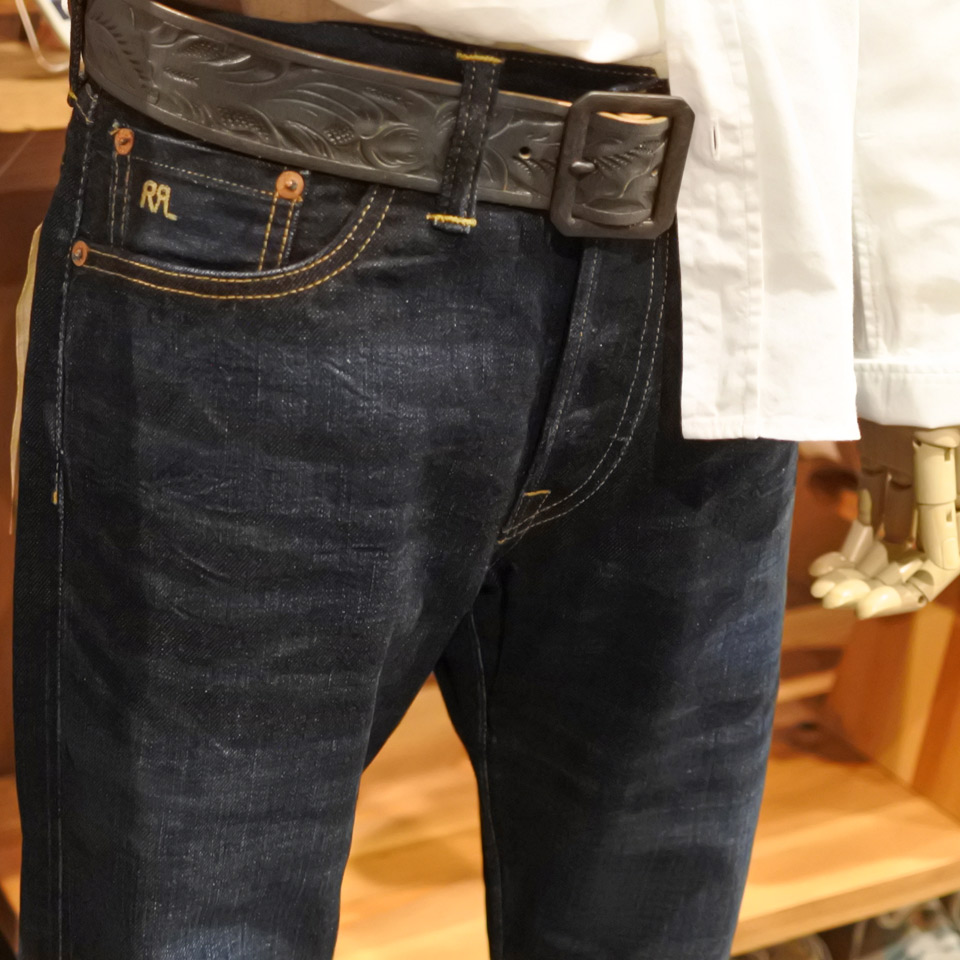 RRL/SLIM FIT SELVAGE JEANS/39,960 | thing sting