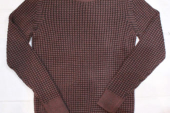 ALLSAINTS/Waffle Cotton Sweater/Brown/16,524