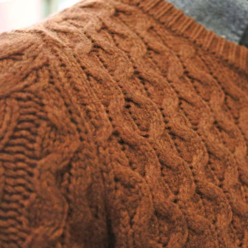 いいセーターの選び方。縫製 と糸(質感)。