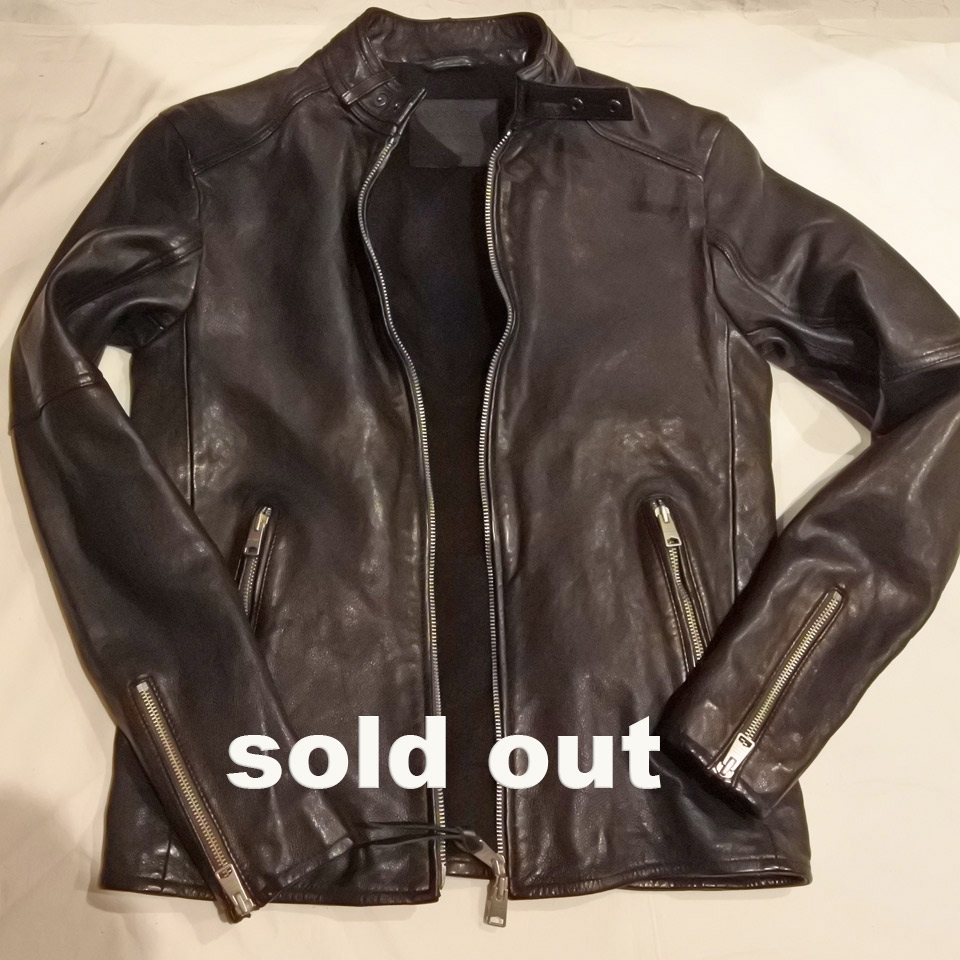ALLSAINTS/SINGLE RIDERS LEATHER JACKET/88,000 - thing sting