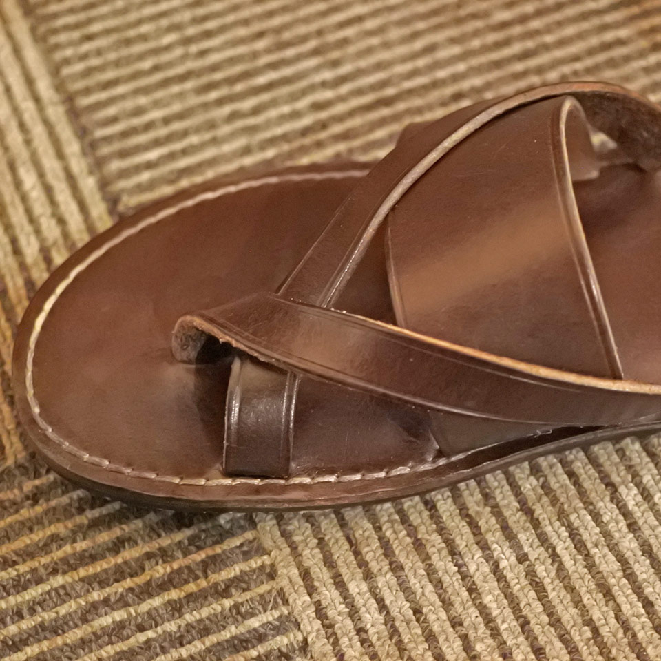 RRL/LEATHER SANDALS/23,100 - thing sting